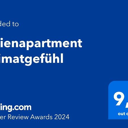 Ferienapartment Heimatgefuehl 불 외부 사진